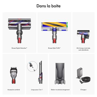 Aspirateur balai Dyson Gen5 Detect Absolute 752 W Gris et Violet - Billede 7