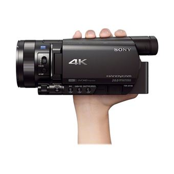 Caméscope 3.5 pouces Sony FDR-AX100E 20.9 Mill. pixel noir - Billede 4