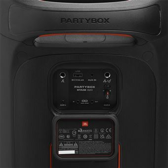 Enceinte sono DJ portable JBL PartyBox Stage 320 Noir - Billede 3