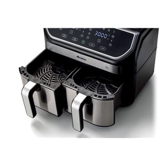 Friteuse à air double Ariete ARI-4625 2100 W Argent et Noir - Billede 3