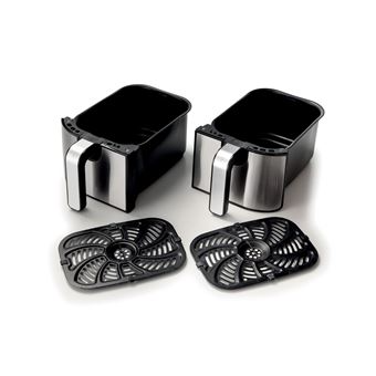 Friteuse à air double Ariete ARI-4625 2100 W Argent et Noir - Billede 4