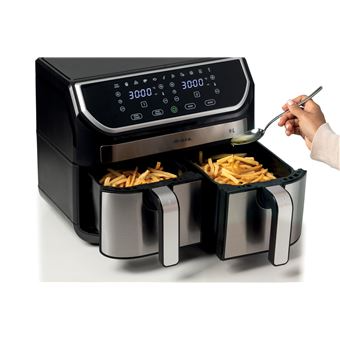 Friteuse à air double Ariete ARI-4625 2100 W Argent et Noir - Billede 8