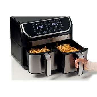 Friteuse à air double Ariete ARI-4625 2100 W Argent et Noir - Billede 9