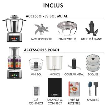 Robot cuiseur Magimix Cook Expert Connect 18913 1700 W Chrome - Billede 10